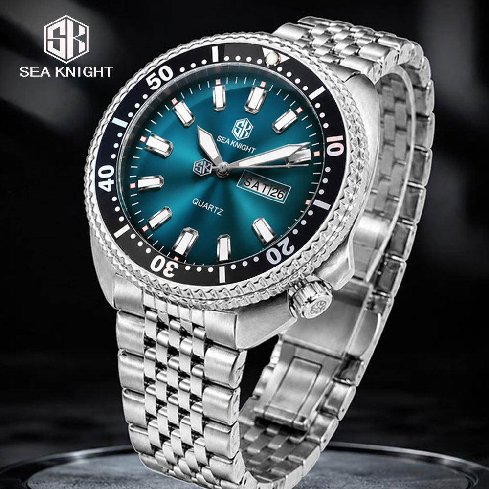 Smartwatch Luxury Watches - SEA KNIGHT Nieuw Luxe Zakelijk Quartz