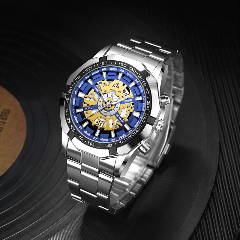 Smartwatch Luxury Watches - Luxe mode skelethorloge voor heren, lichtgevend