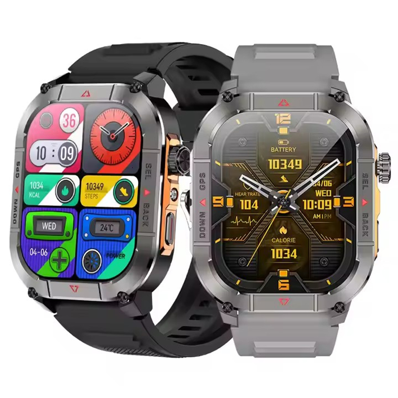 Smartwatch Health Watches For Men - Nieuwe HK84 Mannen Smart Horloge AMOLED