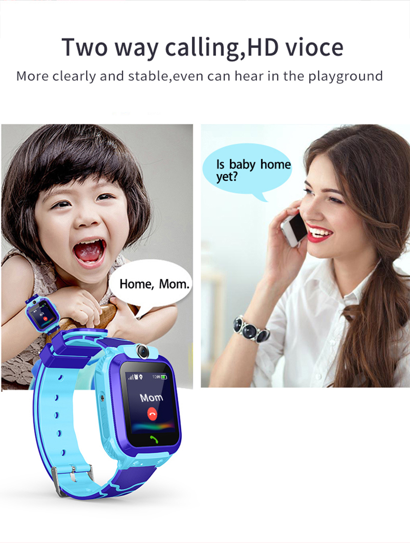 Smartwatch Watches Gift For Boys With Gps - 2026 Waterdichte Smartwatch Kinderen SOS GPS