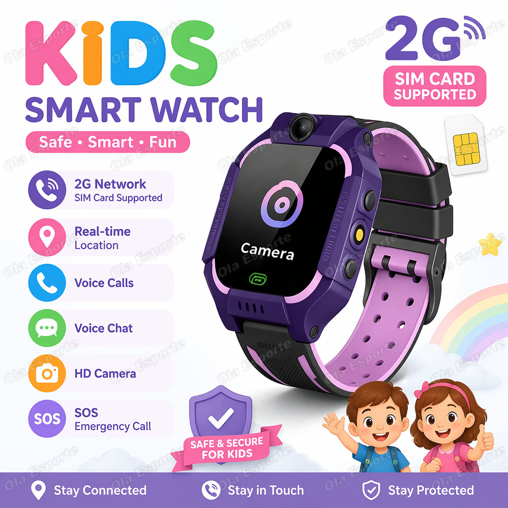 Smartwatch Watches Gift For Boys With Gps - Kids Smartwatch SIM-kaart GPS Camera Videogesprek