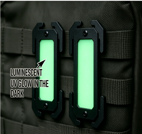 Tritium Gas Tube - 2 stuks lichtgevende Glow In Dark