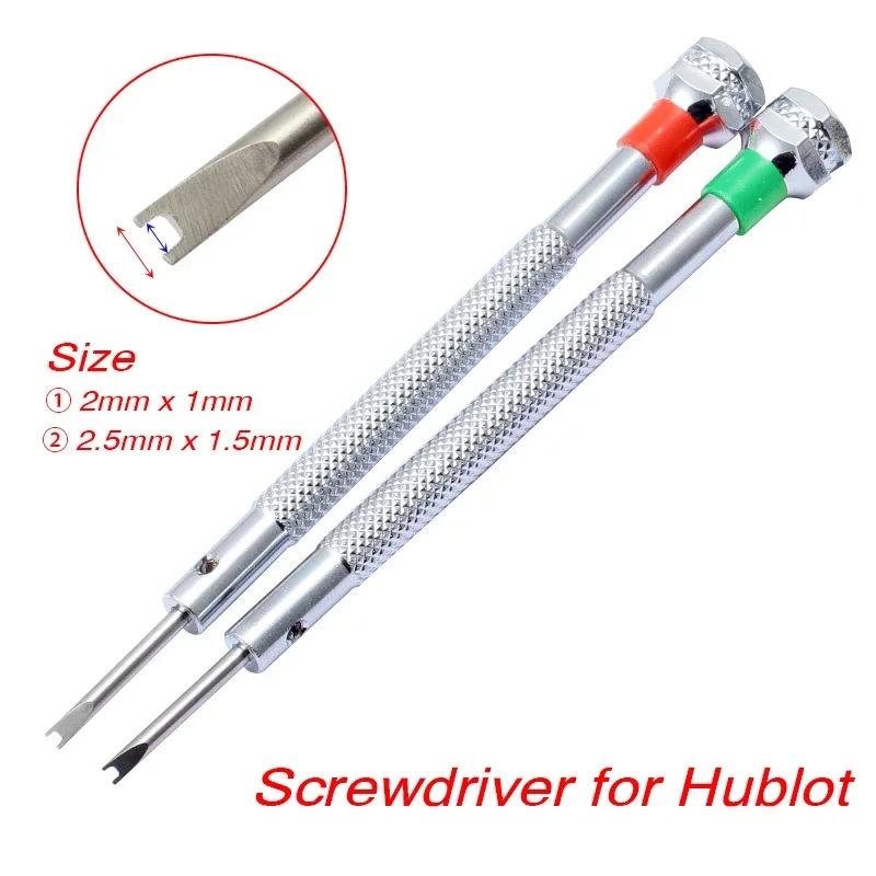 Watchmaker Screwdriver - 2.0mm 2.5mm U-vormige Schroevendraaier voor Hublot
