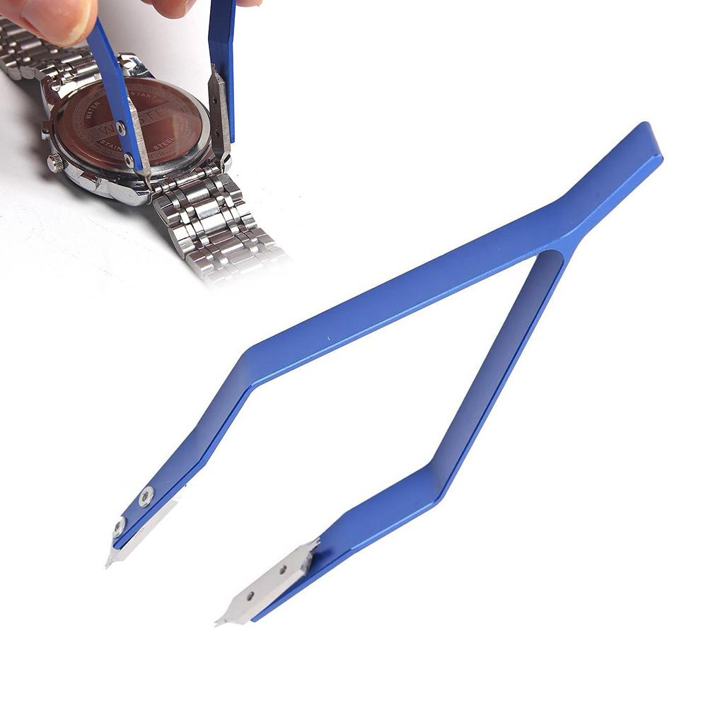 Spring Bar Tool - Professionele V-vormige horlogeveerstaafverwijderaar, metalen horloge-reparatiegereedschap, heavy-duty