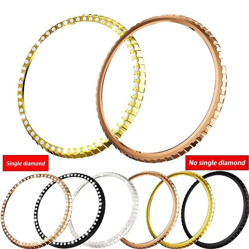 Smartwatch Ring Watches - Metalen Bezel Cover voor Samsung Galaxy
