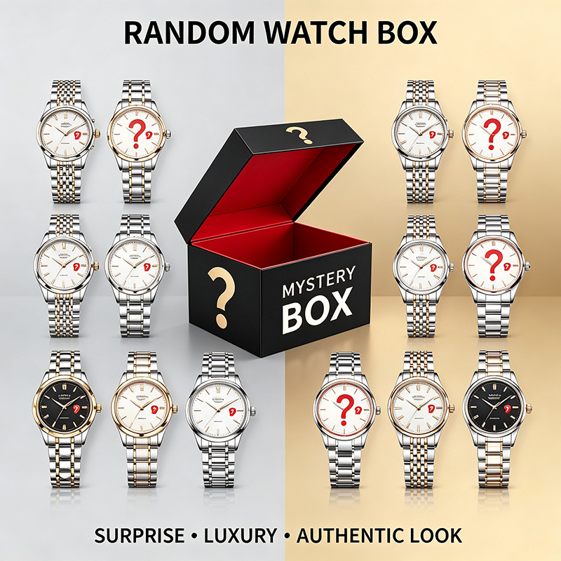 Smartwatch Luxury Watches - 100% Luxe Merk Herenhorloge Verrassings-Mystery-Horloge Blind