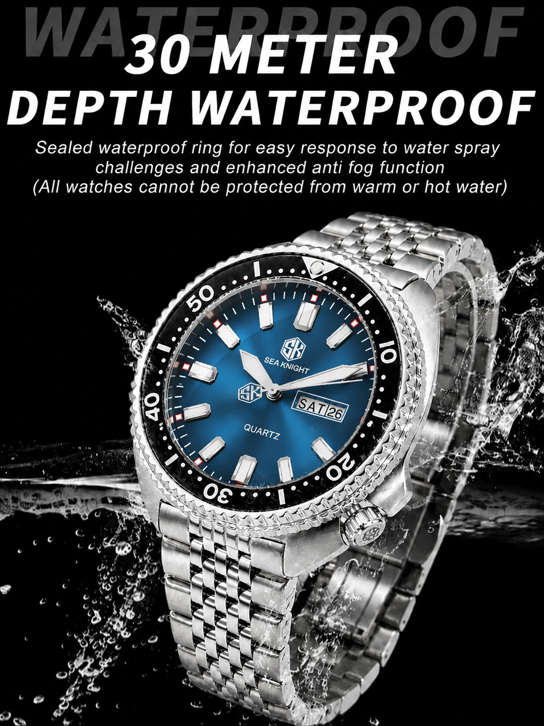 SEA KNIGHT Nieuw Luxe Zakelijk - Smartwatch Luxury Watches recensie en prijs