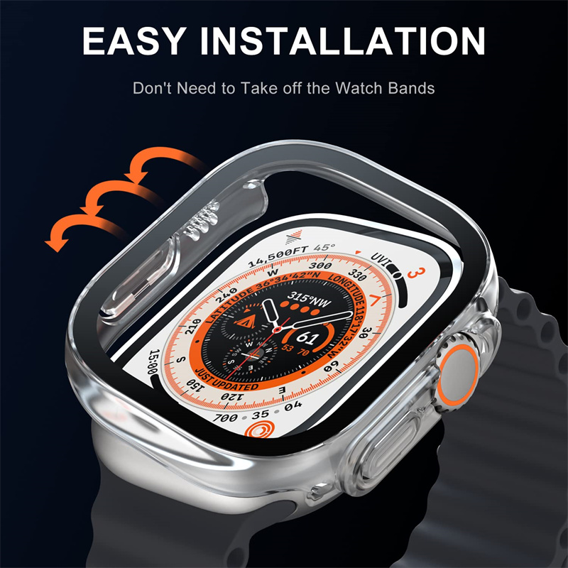 Glas + case Voor Apple Horloge - Smartwatch Luxury Watches recensie en prijs