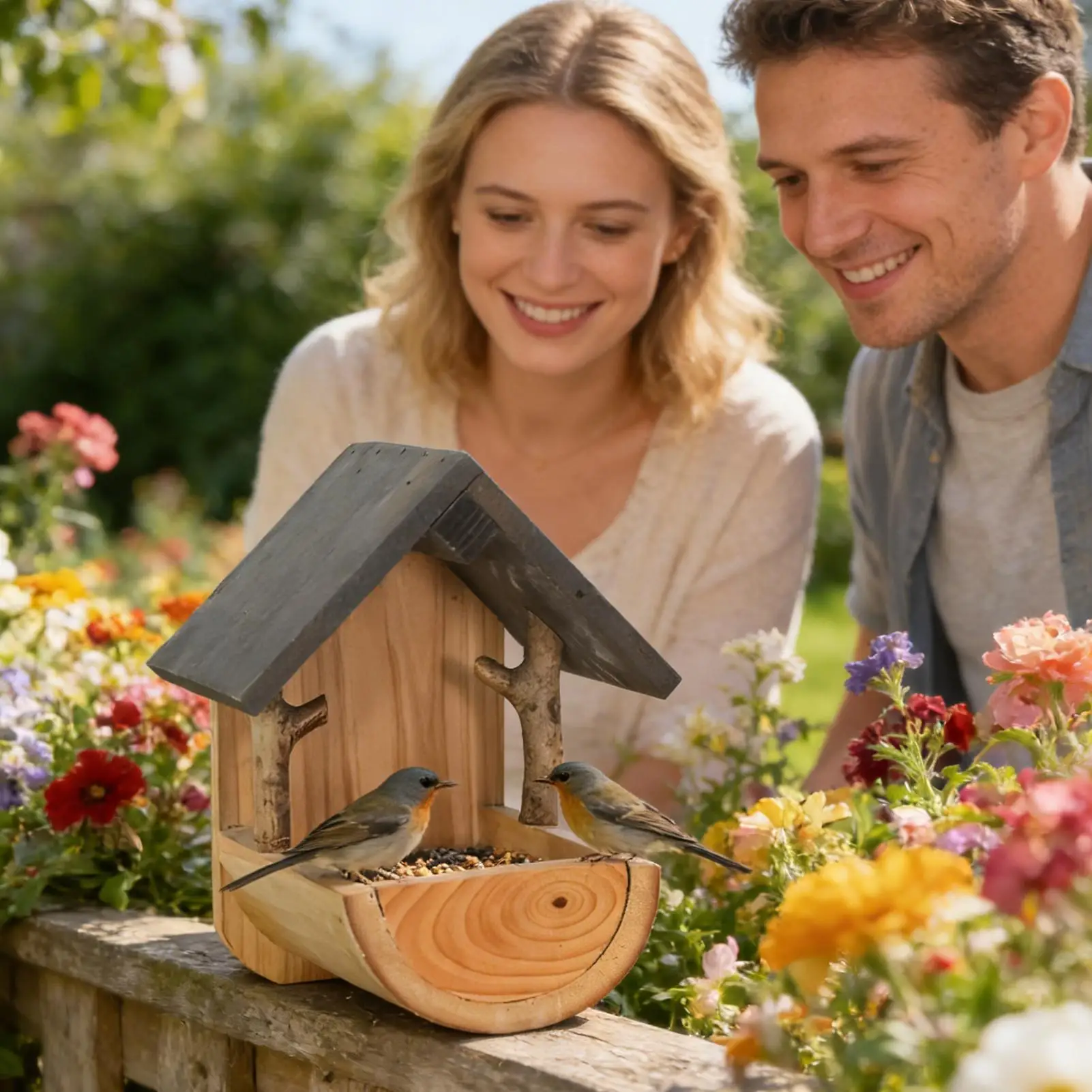 Wandmontage houten vogelvoeder - Watches Original recensie en prijs