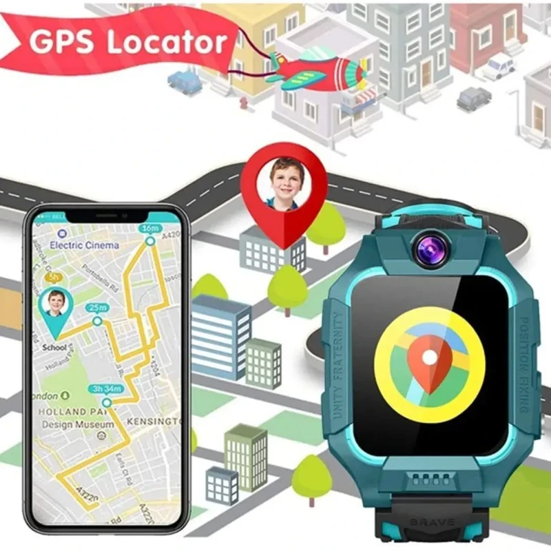 VIVO 2026 Kids 4G Smartwatch S - Smartwatch Watches Gift For Boys With Gps recensie en prijs