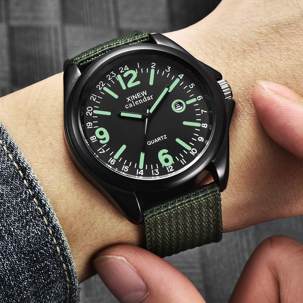 Militaire heren quartz horloge - Smartwatch Luxury Watches recensie en prijs