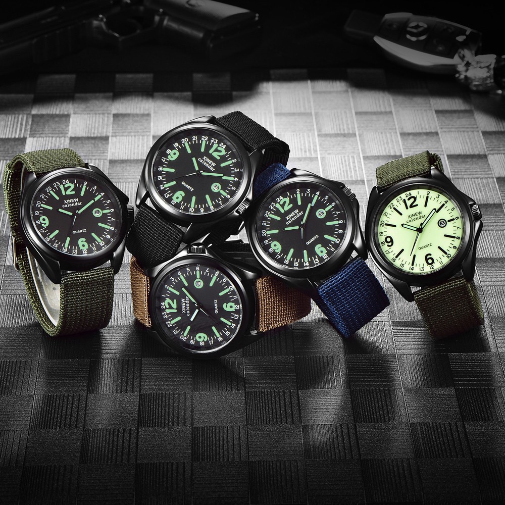 Militaire heren quartz horloge - Smartwatch Luxury Watches recensie en prijs