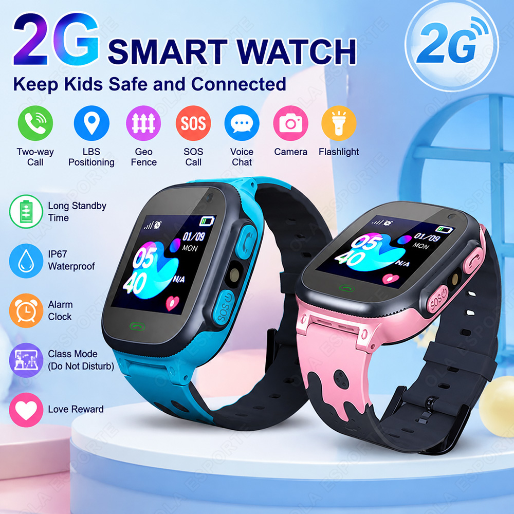 Nieuwe Kids Smartwatch Kindere - Smartwatch Watches Gift For Boys With Gps recensie en prijs