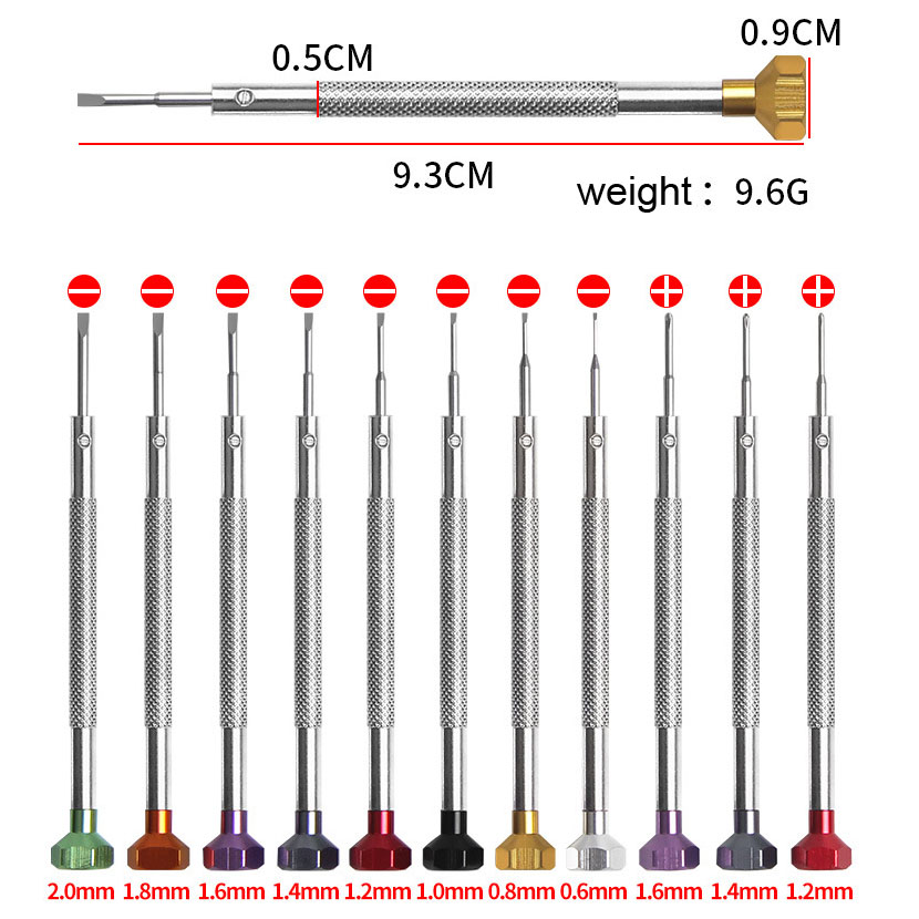 0.6-2.0Mm Legering Rvs Schroev - Watchmaker Screwdriver recensie en prijs