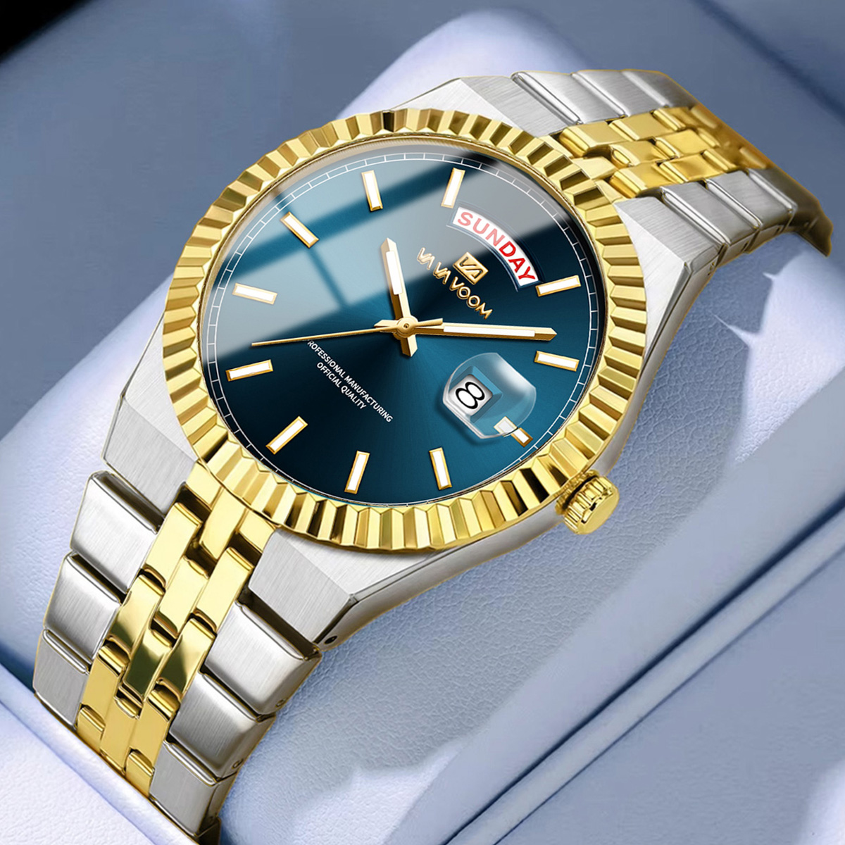 Heren quartzhorloge Pilot-seri - Smartwatch Ring Watches recensie en prijs