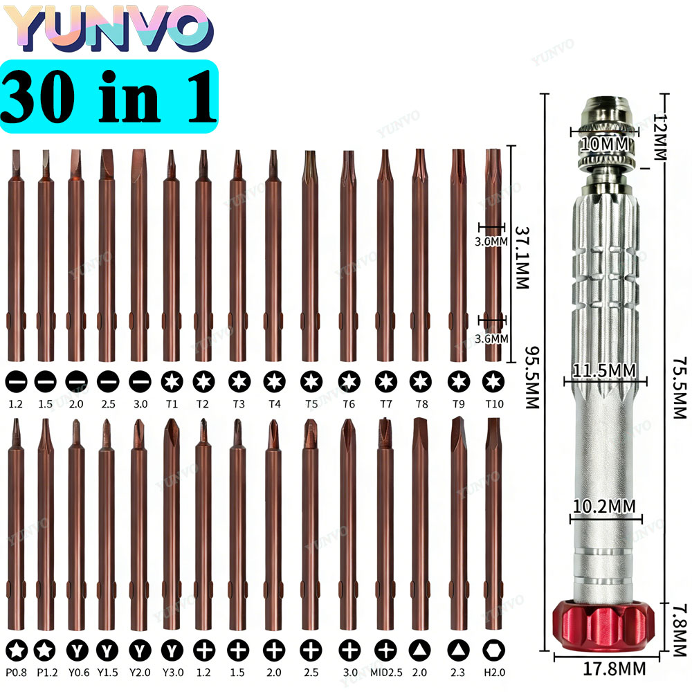 30-in-1 magnetische precisie s - Watchmaker Screwdriver recensie en prijs