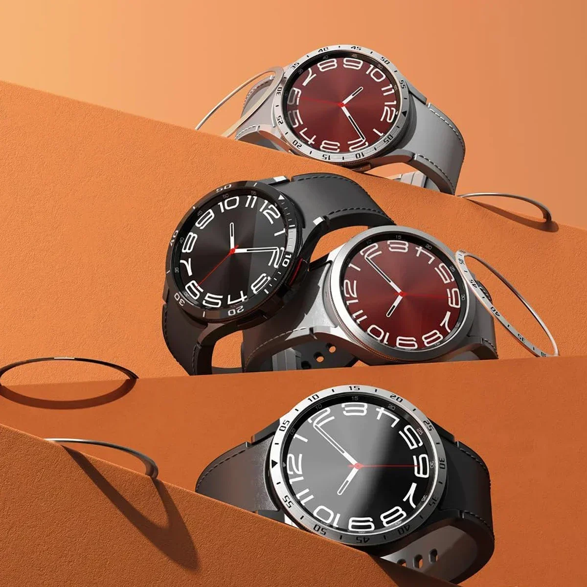 HOT Metalen Bezel Ring Voor Sa - Smartwatch Ring Watches recensie en prijs