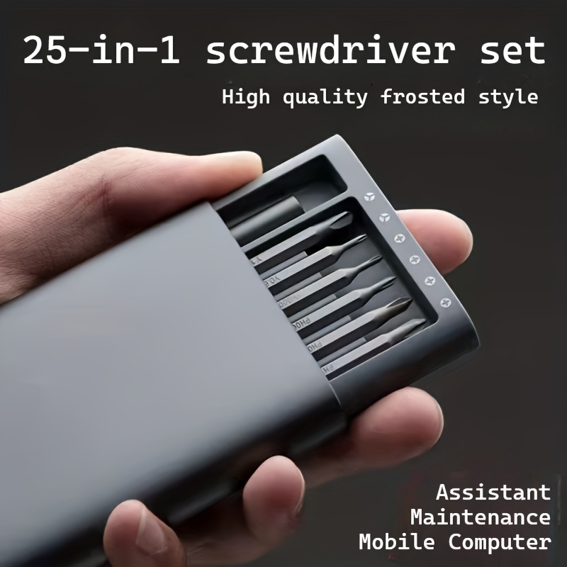 25-in-1 magnetische precisiesc - Watchmaker Screwdriver recensie en prijs