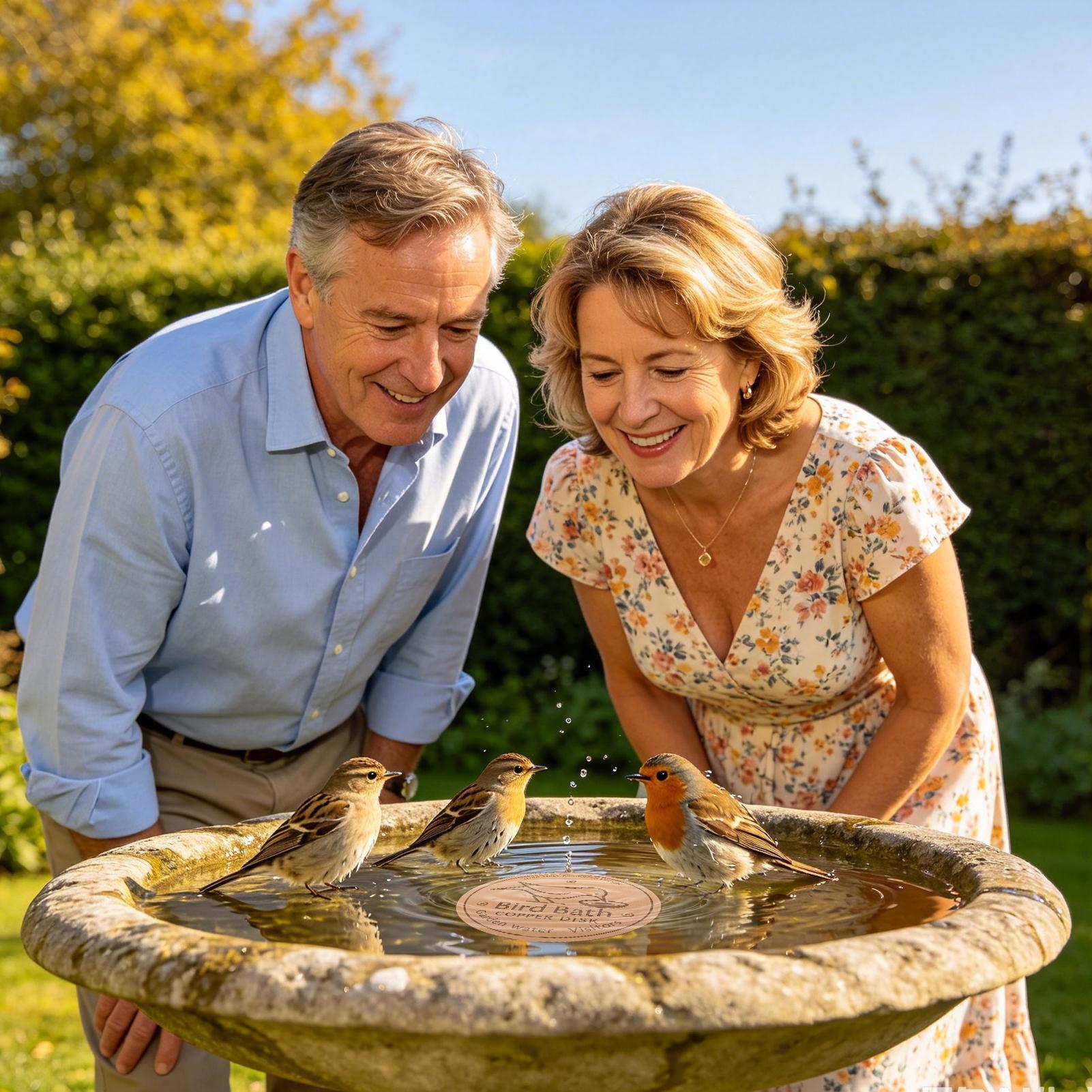 Koperen plaat voor vogelbad, v - Watches Original recensie en prijs