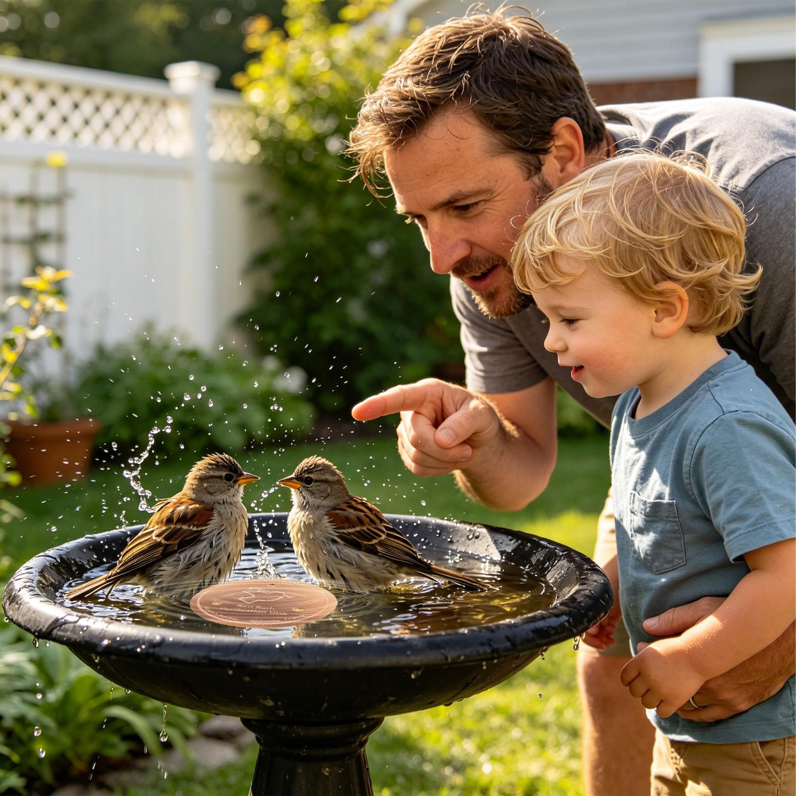 Koperen plaat voor vogelbad, v - Watches Original recensie en prijs