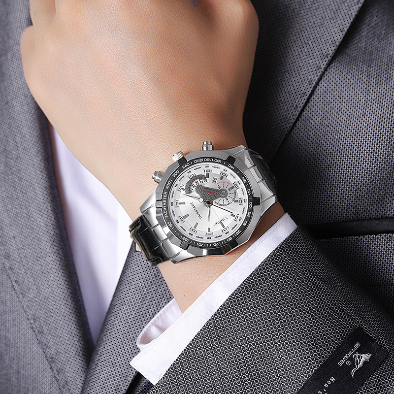 Heren quartzhorloges met kalen - Smartwatch Luxury Watches recensie en prijs