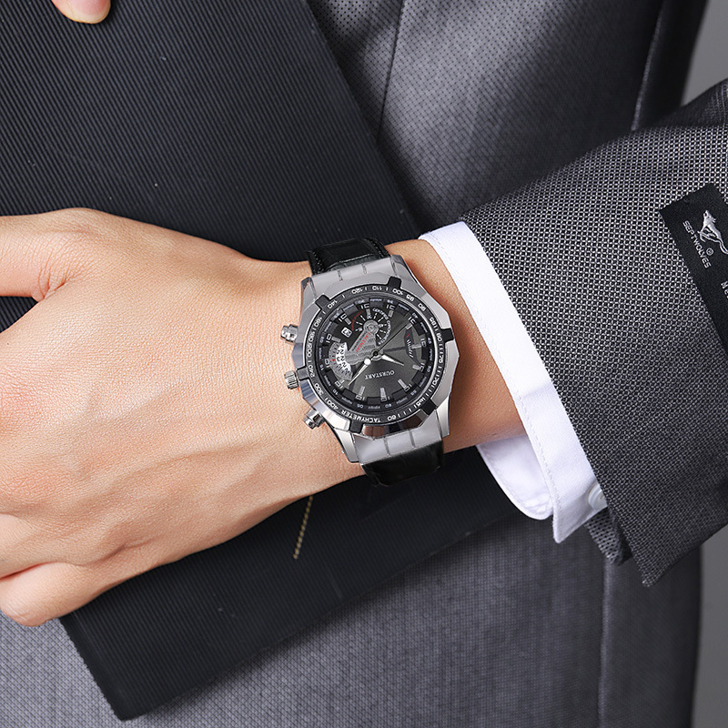 Heren quartzhorloges met kalen - Smartwatch Luxury Watches recensie en prijs