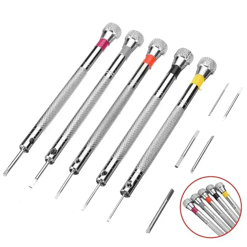 5 Stks/set 0.8-1.6Mm Stalen Sc - Watchmaker Screwdriver recensie en prijs