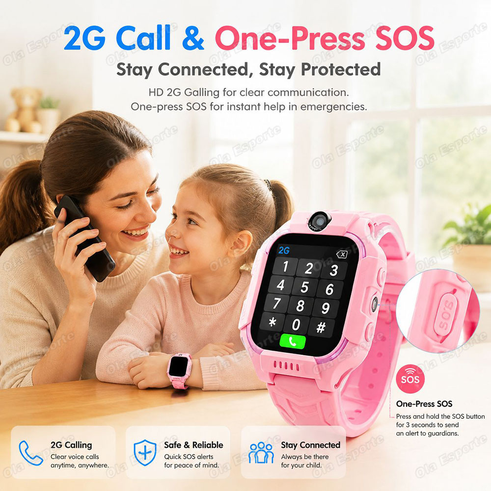 2026 Nieuw 5G Kinder GPS Smart - Smartwatch Watches Gift For Boys With Gps recensie en prijs