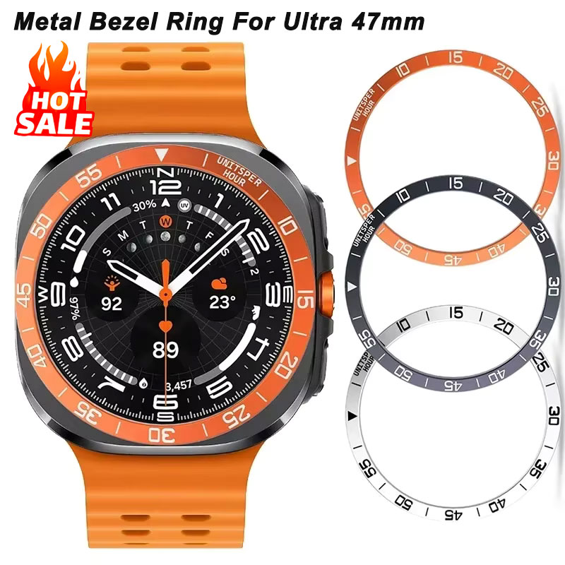 Metalen Cover Bezel Ring Case  - Smartwatch Ring Watches recensie en prijs