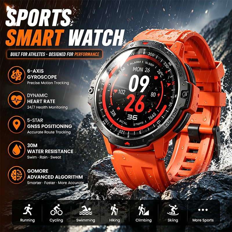 Slim sporthorloge GNSS-positio - Smartwatch Timex Watches For Men recensie en prijs