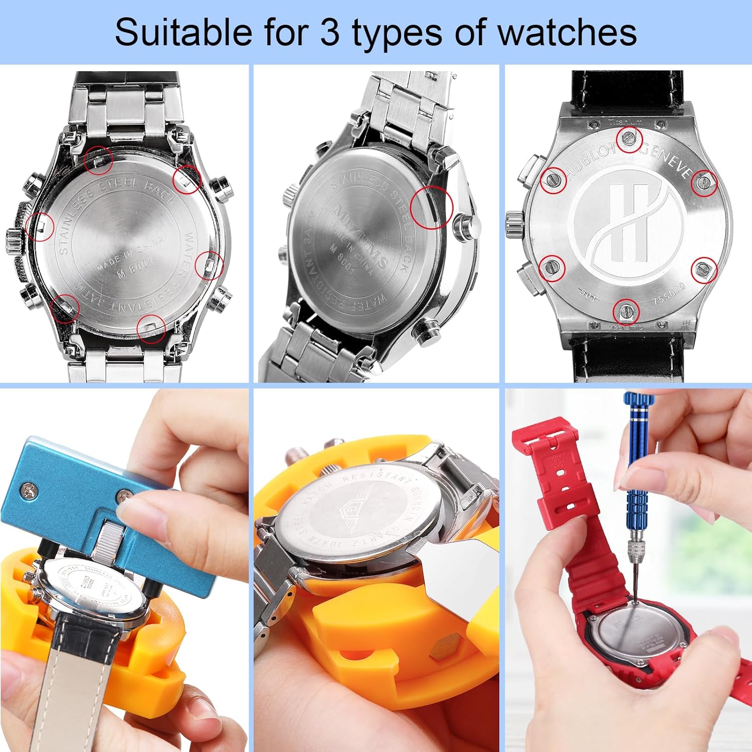 32 Stuks Horloge Batterij Verv - Watchmaker Screwdriver recensie en prijs