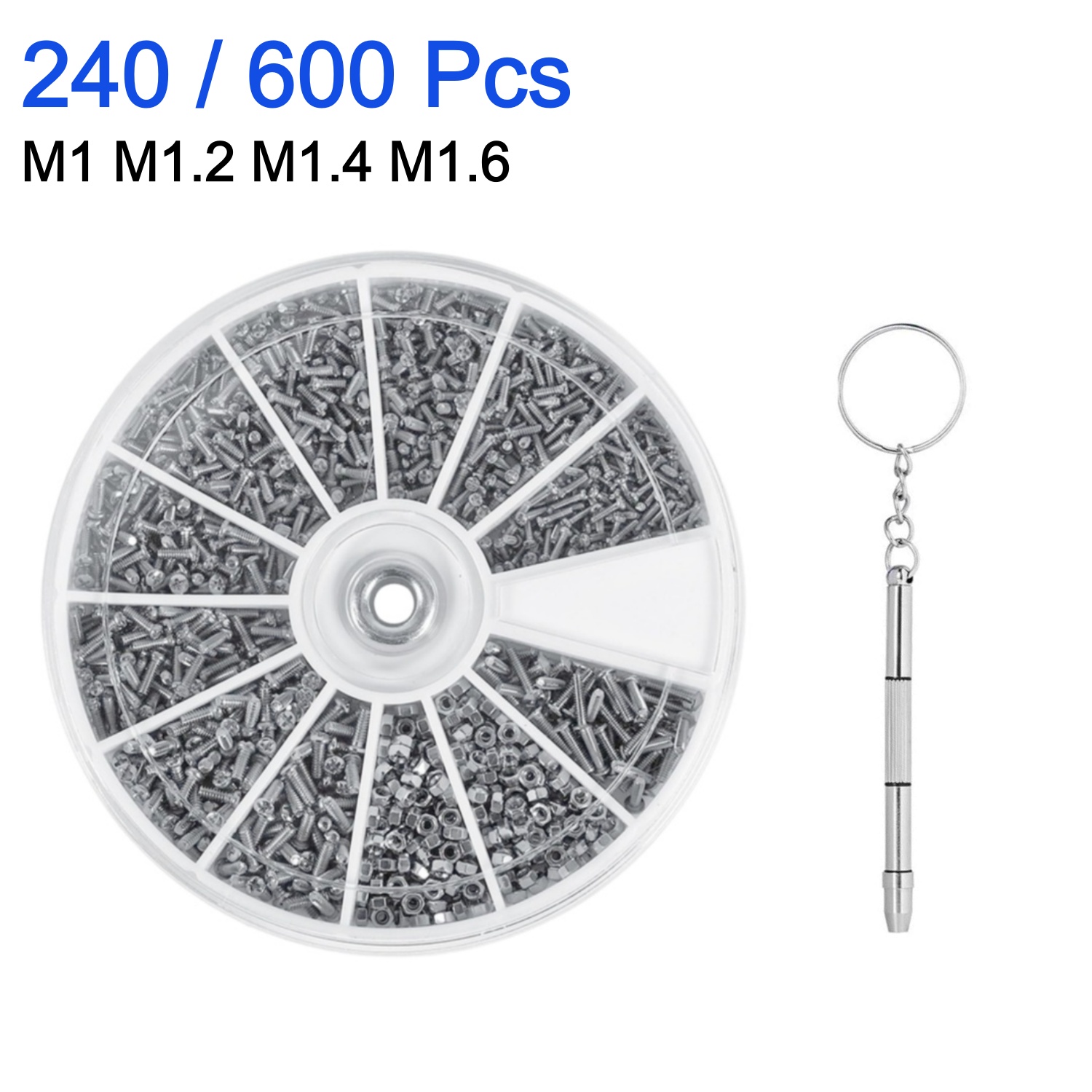 240/600 Stuks kleine schroefmo - Watchmaker Screwdriver recensie en prijs