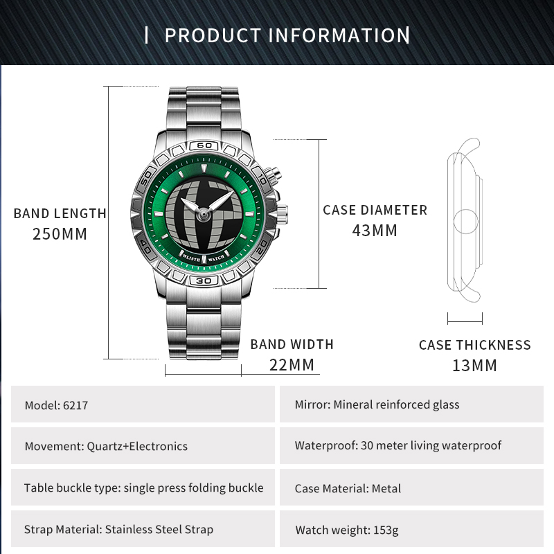 Luxe zakelijk herenhorloge Dig - Smartwatch Luxury Watches recensie en prijs