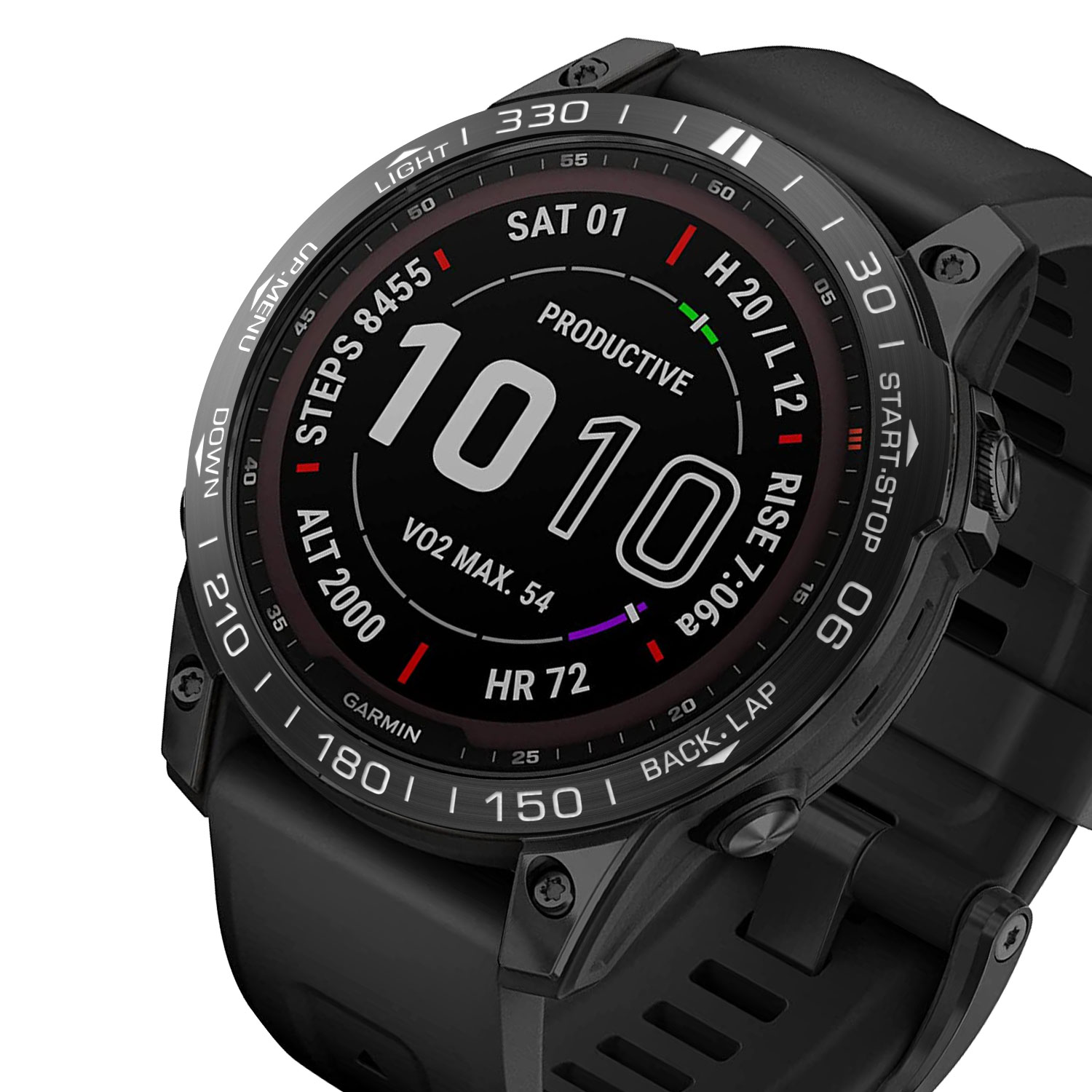 Metalen Styling Bezel voor Gar - Smartwatch Ring Watches recensie en prijs