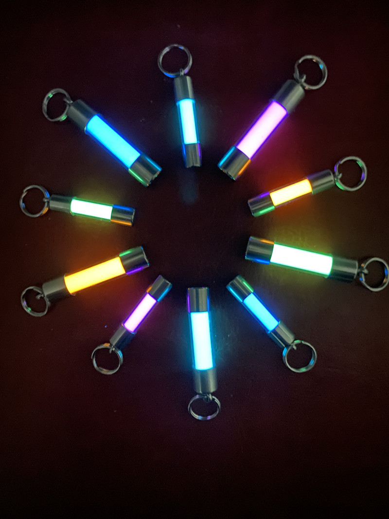 Glazen Lichtgevende Hanger Sle - Tritium Gas Tube recensie en prijs