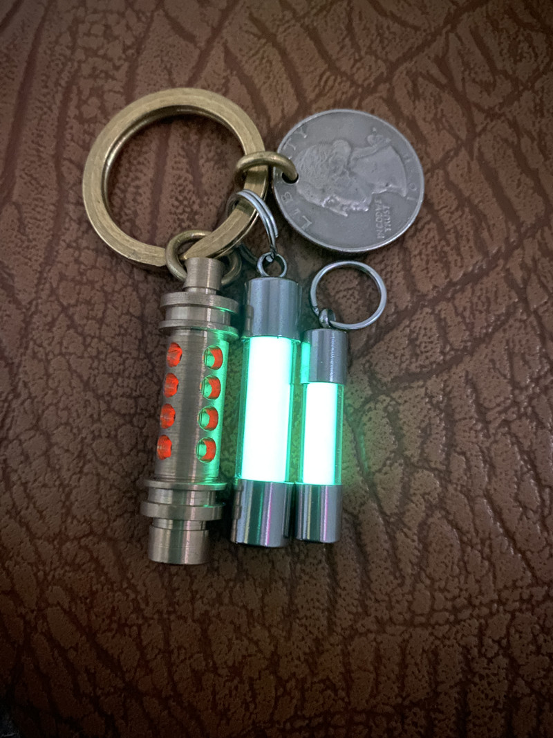 Glazen Lichtgevende Hanger Sle - Tritium Gas Tube recensie en prijs