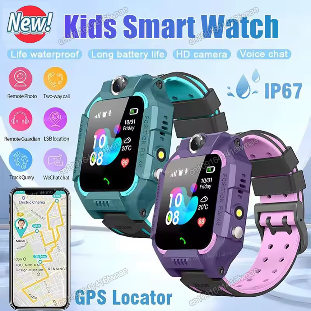 2026 Kids 2G Smartwatch SOS GP - Smartwatch Watches Gift For Boys With Gps recensie en prijs