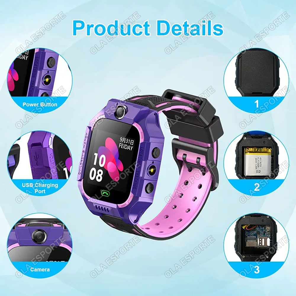2026 Kids 2G Smartwatch SOS GP - Smartwatch Watches Gift For Boys With Gps recensie en prijs
