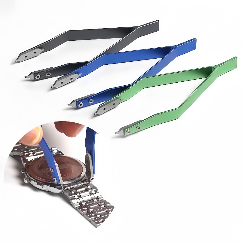 V-vormige metalen horlogebandp - Spring Bar Tool recensie en prijs